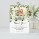 Search for jungle animals baby shower cards Elegant