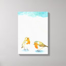 Search for robin bird canvas prints Winter
