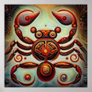 Search for cancer crab art Zodiac