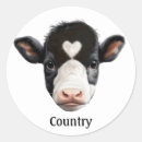 Search for black and white cows stickers Animal