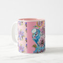 Recherche de fleurs peintes tasses Mother