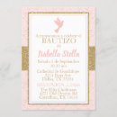 Recherche de bautizo baptême invitations Rose