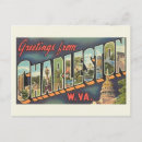 Search for vintage charleston postcards West virginia