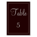 Search for lovely table cards Purple