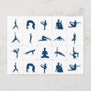 Recherche de vie yoga cartes postales Zen
