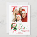 Search for cute elf christmas cards Typography