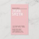 Search for glamour business cards Fashion