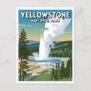 Search for yellowstone national park postcards Geysers