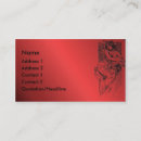 Recherche de dame vintage cartes visite Rouge