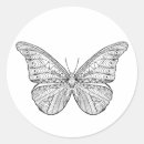 Search for butterfly tattoos stickers Zen doodle style