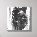 Recherche de chats impressions sur toile Aquarelle