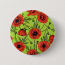 Recherche de rouge et vert badges Fleur