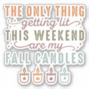 Search for thanksgiving candle stickers Fall