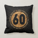 Search for 60th birthday pillows Gold