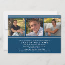 Search for navy blue graduation invitations Class of 2024