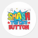 Search for like button stickers Youtube
