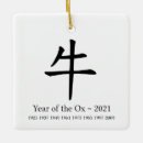 Search for year of the ox ornaments 2021