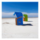 Recherche de nord posters Plage