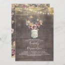 Search for mason jar birthday invitations Floral
