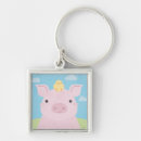 Search for baby pigs keychains Kawaii