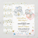 Search for elephant gender reveal invitations He or she