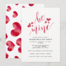 Search for mine invitations Red