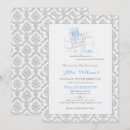 Search for once upon time baby shower invitations Blue
