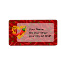 Search for hot peppers return address labels Red