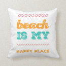Search for beach quotes pillows Typography