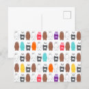 Search for bare postcards Bear pattern