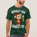Search for monkey drinking tshirts Cool