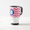 Search for pink monogram travel mugs Bold
