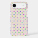 Recherche de points multicolores iphone coques Pois