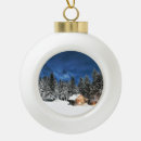 Search for log cabin ornaments Mountain