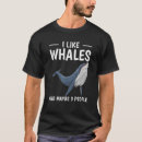 Recherche de cétacés tshirts Baleine