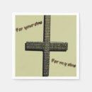 Search for religious easter napkins Cross