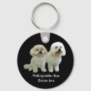 Recherche de frises bichon porteclés Animaux familiers