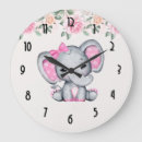 Recherche de à petits pois horloges Rose