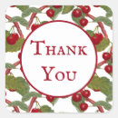 Recherche de cerise vintage autocollants Rouge