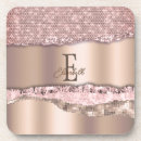 Recherche de copper coasters Monogramme