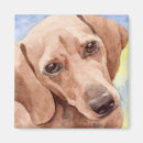 Search for dog portrait magnets Watercolor