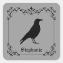 Search for bird silhouette stickers Black