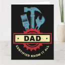Search for certifies cards Dad