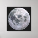 Search for full moon canvas prints Space