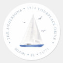 Search for nautical address stickers Ocean