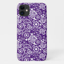 Search for purple and white iphone cases Paisley