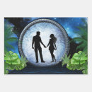 Search for cosmic wrapping paper Magical