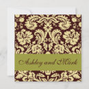 Search for pistachio invitations Damask