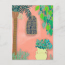 Recherche de palm tree cartes postales Bleu