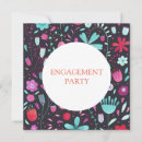 Search for watercolor engagement party invitations Botanical